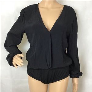 Lovers + Friends Long Sleeve Bodysuit Size L